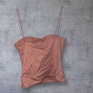 Free People‎ Women's Spaghetti Strap Top -pink